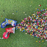 Inflatable Fireworks Gun 20Pcs Confetti Poppers Multicolor Novelty Party Toys