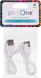 2 Pack Magnetic USB Charging Cable Replacement DC Power Cord with USB Adapter