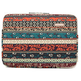 kayond Water-Resistant Canvas 17 Inch Laptop Sleeve-Red Bohemia