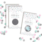 It’S A Boy Twinkle Twinkle Little Star Theme Gender Reveal 20 Scratch Off Cards 2"X3.5" Double-Sided Baby Shower Game Cards, Blue Star Reveal Activity For Guests, Made In Usa