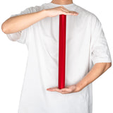 Red Christmas Wrapping Paper - Solid Color Matte Metallic Red Paper Roll, Perfect For Valentine'S Day, Wedding, Birthday, Christmas, Baby Shower, Anniversaries - 17 Inches X 32.8 Feet