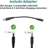 Dell Inspiron 65W AC Power Charger Adapter 11 13 15 17 3000 5000 7000 LA65NS2 01