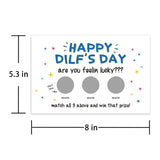 Rude Scratch Off Father'S Day Card For Husband, Funny Dilf Card For Him, Naughty Valentine'S Day Card