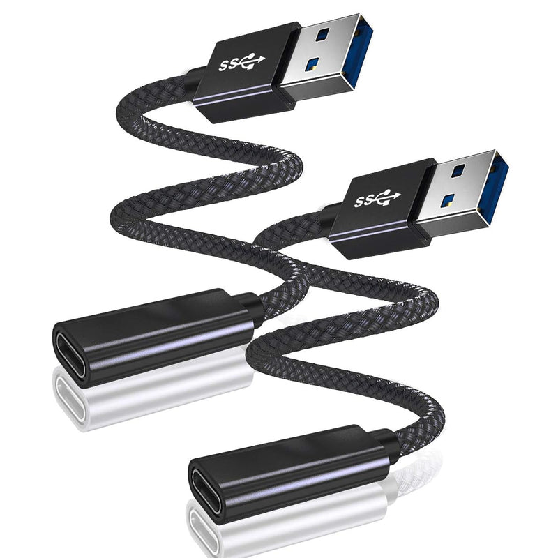 Usb C Female To Usb 3.0 Male Cable Adapter 3.3Ft 2Pack,5Gbps Gen 1 Type A Conn