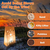 70Pcs White Luminary Bags Fireworks Cutout Flame Resistant Halloween Candle Bags Paper Lantern Bags For Christmas Weddings Birthday Party Thanksgiving Decoration Use With Tealights