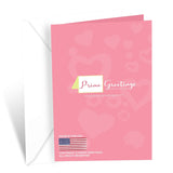 Llama Valentine'S Day Card, Made In America, Eco-Friendly, Thick Card Stock With Premium Envelope 5In X 7.75In, Packaged In Protective Mailer (Llama)