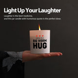 Sending You A Big Warm Hug Thinking Of You Gifts Sympathy Grief Gifts Friendship Get Well Soon Recovery Gift Scented Candle Home Office Jar Candles Sage Floral Lavender Scent 9.5 Oz