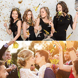 24Pcs Gold Glitter Noise Makers Metallic Fringed Party Blowers 2026 New Year