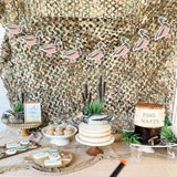 Lucky Duck Banner - Duck Hunting Birthday Party Decorations,Mallard Duck 1St Birthday Banner,One Lucky Duck Party Decor,Boy Girl Duck Theme Birthday Banner Photo Props