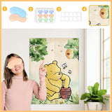 Winnie Baby Shower Party Games-Pooh Baby Shower Decorations-Winnie Baby Shower Pacifier Games-Baby Shower Party Favors And Game