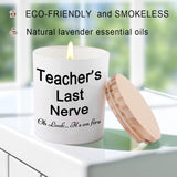 Teacher Gifts For Women Funny Unique Novelty Music Preschool Dance Teacher Appreciation Gift For Christmas Lavender Scented Soy Candles