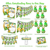 Golden Safari Birthday Party Invitations - 40 Pieces - 20 Invitations + 20 Envelopes - Jungle Party Supplies - Gold Safari Party Supplies - Gold Safari Decorations - Jungle Birthday Party Invitations - Hb 20Ct