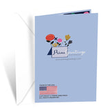 Mother'S Day Card Love And Gratitude, Made In America, Eco-Friendly, Thick Card Stock With Premium Envelope 5In X 7.75In, Packaged In Protective Mailer