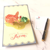 - Adorable Elephants Baby & Mom Mother'S Day 3D Popup Card Thinking Of You Surpring Present For Mom, Woman, Or Someone You Love
