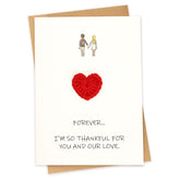 Valentine’S Day I Love You Card For Him And Her – Romantic Love Card For Boyfriend, Girlfriend, Husband Or Wife, Sweet Forever Valentine Card, Thoughtful Anniversary Card Gift For Couples
