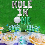 Hole In One Golf 1St Birthday Balloon - Hole In One Balloon, Golf Foil Balloons For Boys Golf Outdoor Sports Theme Birthday Party Decor Supplies
