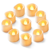 24-Pack Flameless Led Tea Lights Candles Battery Operated, 200+Hour Fake Electric Candles Tealights For Votive, Aniversary, Wedding Centerpiece Table Decor, Funeral, Halloween, Christmas