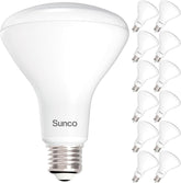12 Pack BR30 LED Light Bulbs 11W 65W Equivalent 4000K Cool White Dimmable E26 Recessed Flood Lights