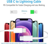 3 Pack USB C to Lightning Cable 6FT Apple MFi Certified Fast Charging for iPhone 14 13 12 11 iPad