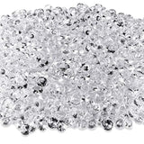 Diamond Table Confetti Party Toy Decorations For Weddings, Bridal Shower, Birthdays, Graduations, Home, And More. 800 Count, 4 Carat/8Mm Jewels