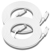 2 Pack 10FT USB C to USB C Fast Charging Cable 60W Type C Charger for iPhone 17 16 15 iPad MacBook