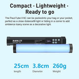 PavoTube II 6C LED RGB Tube Light Portable Handheld Photography Stick with Wireless Control