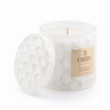 Soy Wax Bowl Candles, Scented Fall Candles, 50 Hours Burn Time (Jar, Vanilla Intense)