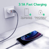 5 Pack USB to USB C Fast Charging Cable Set 3FT 6FT 10FT Charger Cords