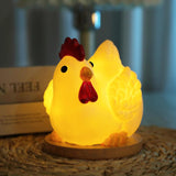 Chicken Egg Night Lght, Handwork Cute Chicken Butt Lamp, Funny Battery-Operated Table Lamp Decoration For Home, Bedroom, Study Room, Led Animal Novelty Lamp For Birthday Christmas Gifts