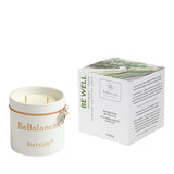 PartyLite Be Well Lemongrass + Thyme Jar Candle, 40-50 Hour Burn, 100% Soy Wax, Essential Oils, Ceramic Jar