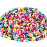3000+ Pony Beads, Multi-Color Craft & Hair Braid Beads (Large Classic Pack)