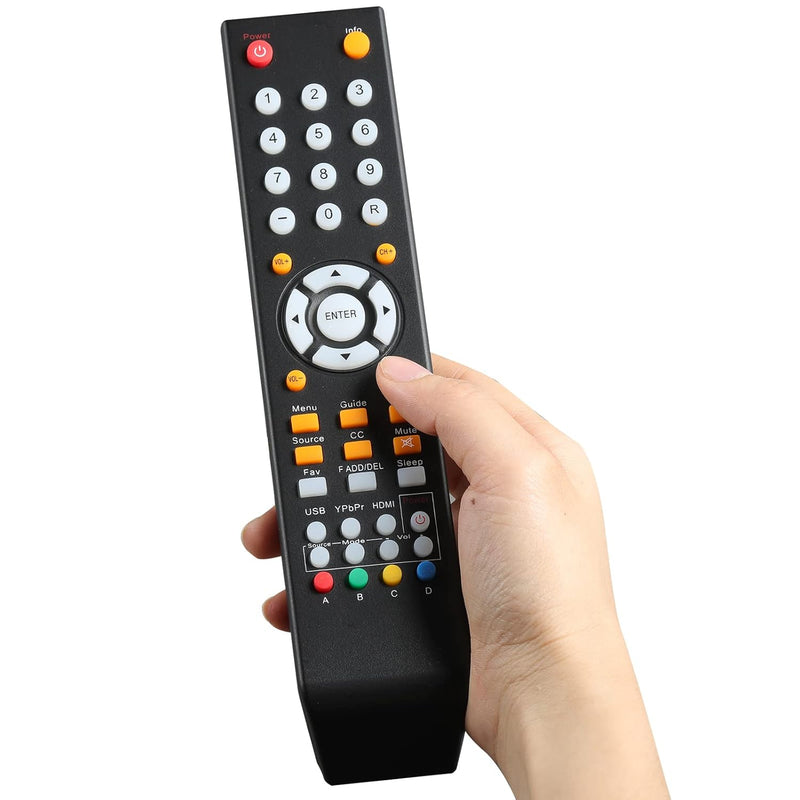 New Replacement Remote Control For Sceptre Tv Led Hdtv 8142026670003C