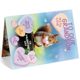 Grandson Valentines Cards, Funny Valentine Card Gifts For Grandson From Grandfather Grandmother