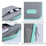 ProCase Laptop Sleeve Case, 13 inch Laptop Bag Compatible with MacBook HP Dell Lenovo ASUS Chromebook -LightGrey