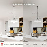 Smart Light Bulb A19 E26 900LM Dimmable Warm White WiFi Bluetooth Alexa Google Compatible