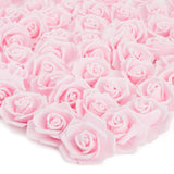 Wedding Decor Artificial Flowers Carnation Heads - Faux Flowers For Vase, Centerpiece Table Decorations, Wedding Centerpieces & Bridal Bouquet & - Bulk 100 Pack, 3-Inch Diameter, Light Pink
