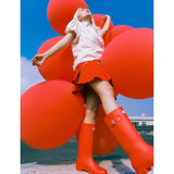 36 Inch Red Balloons - Giant Balloons Jumbo Red Latex Balloon For Garland Or Arch Extra Large Round Balloon For Christmas Anniversary Engagement Wedding Birthday Party Decorations (4Pcs)