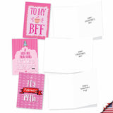10 Assorted Box Set Funny Galentine'S Day Greeting Cards W/ 5 X 7 Inch Envelopes (10 Designs, 1 Each) Be My Galentine Ac3355Vdg-B1X10