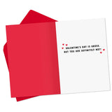 Hallmark Shoebox Funny Anti-Valentines Day Card (Cat Hairball)