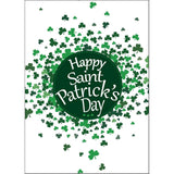 Happy St. Patrick'S Day Cards For Family & Business (Clovers) Saint Patrick Bulk Greeting Card Set Pack Of 25 With Green Envelopes (5X7 Inch - A7) Great For Office, Work, Employees & Clients Hsp100