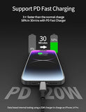 2 Pack 3FT USB C to Lightning Cable MFi Certified Fast Charging Nylon Braided Cord