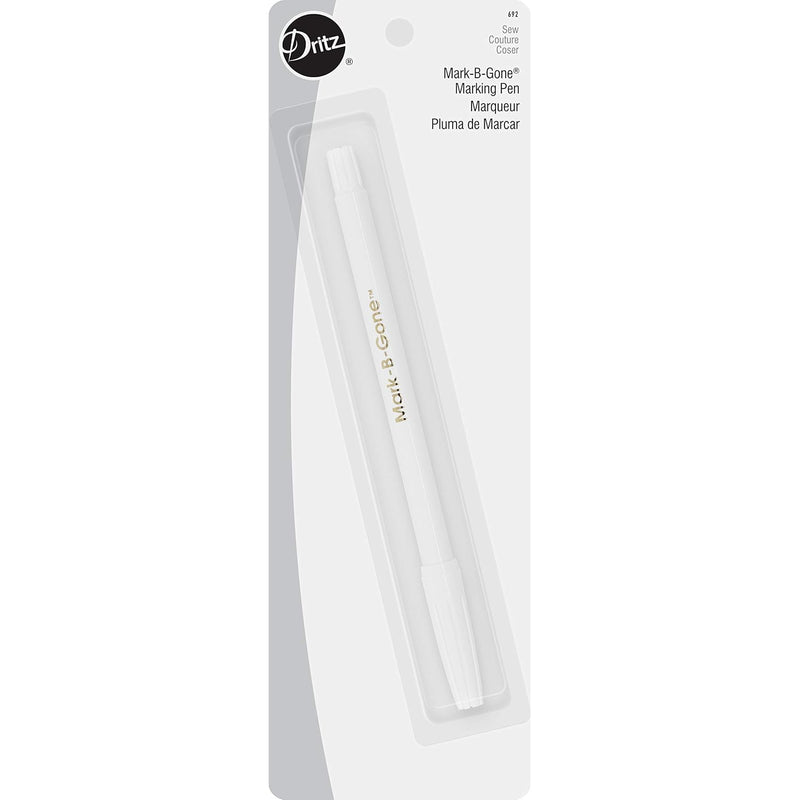 Dritz 692 Mark-B-Gone Marking Pen, White