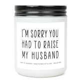 Gifts For Mother In Law, Funny Mom Dad Candles, Mother'S Day Father'S Day Gift For Parents In-Laws, 9Oz Lavender Soy Scented Candles For Women, Unique Christmas Birthday Gifts Valentines Day