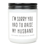 Gifts For Mother In Law, Funny Mom Dad Candles, Mother'S Day Father'S Day Gift For Parents In-Laws, 9Oz Lavender Soy Scented Candles For Women, Unique Christmas Birthday Gifts Valentines Day