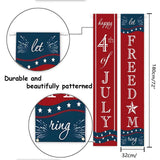 4th of July Decorations Independence Day Patriotic Decor Pre-assembled Hanging Banners Memorial Day Flag Labor Veterans Armed Forces Military Homecoming
