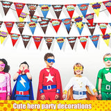4 Pieces Birthday Banner Birthday Party Decorations Paper Pennant Bann