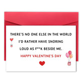 Funny Valentines Day Card For Husband Boyfriend Wife Girlfriend,Naughty Valentines Day Gifts For Women Men,Happy Valentines Gifts For Her