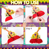 9 Pieces Fiesta Table Centerpieces Paper Mexican Honeycomb Decoration