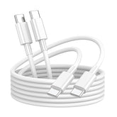 2 Pack 10FT 240W USB C to USB C Cable Fast Charging Cord for iPhone 17 16 15 MacBook iPad