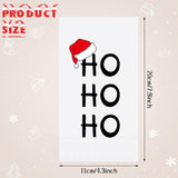 100 Pieces Christmas Napkins Paper Disposable Cocktail Napkins Guest Bathroom Napkins Christmas Tissue Decorative For Christmas Holiday Lunch Tea Birthday Xmas Party Supplies